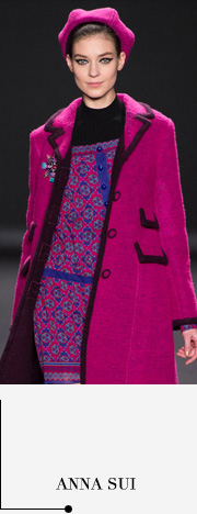 Anna Sui  2013秋冬紐約時裝發(fā)布會