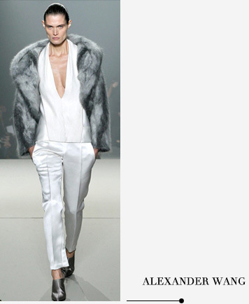 Alexander Wang 2013秋冬紐約時裝發(fā)布會