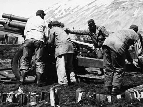 #二战全纪实# 玉碎之战阿图岛日军被自. 来自纪