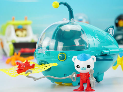 海底小纵队巴克队长与灯笼鱼艇